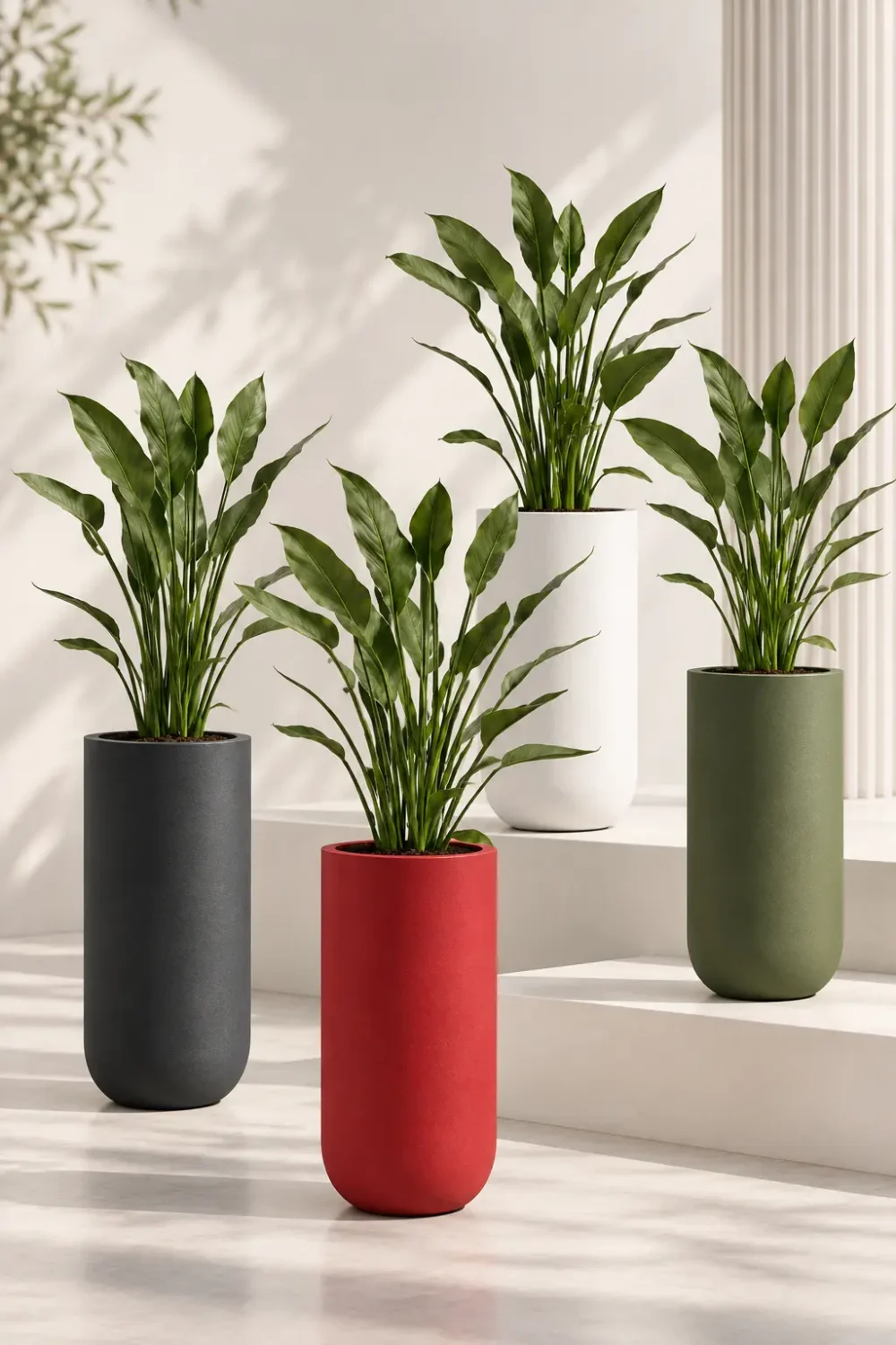 Luna Fiber Saksı